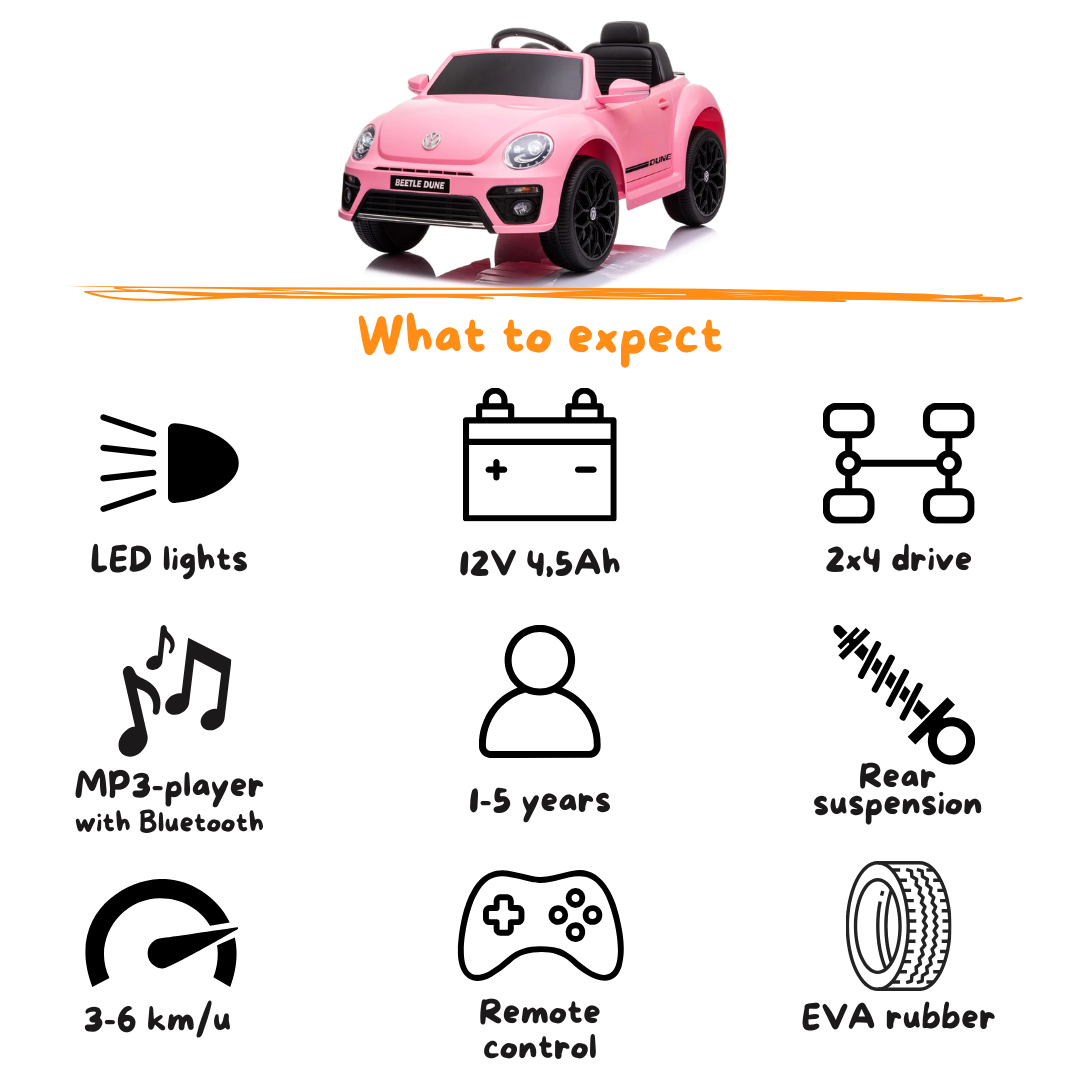 Volkswagen Maggiolino Dune - Rosa