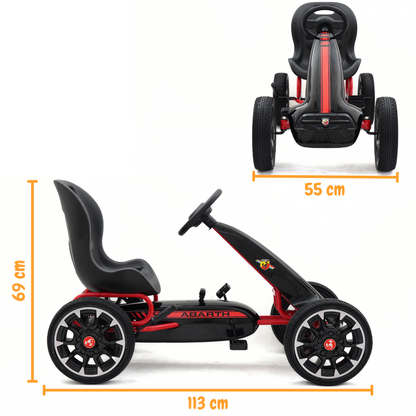 Abarth Skelter - Negro