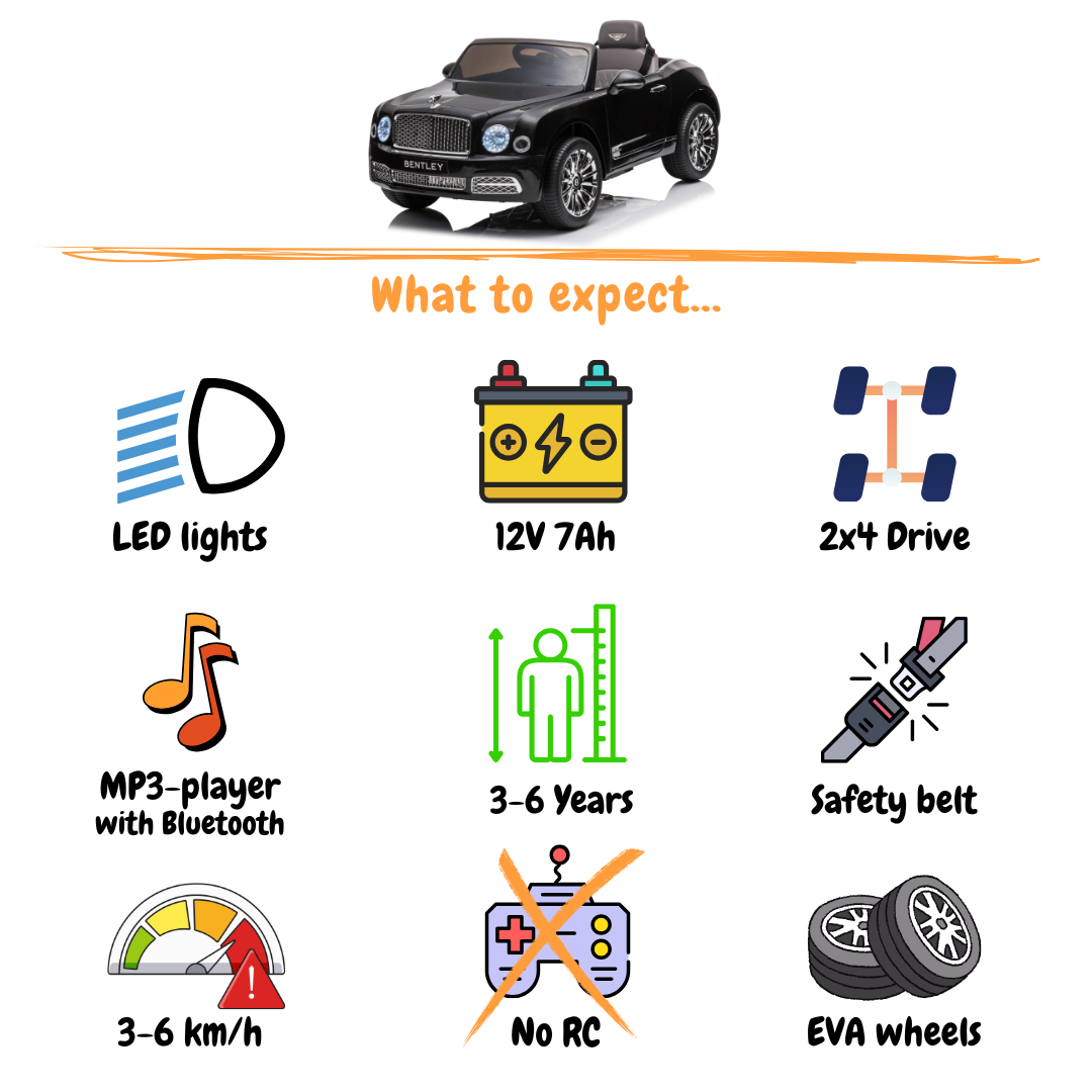 Bentley Mulsanne - Preto