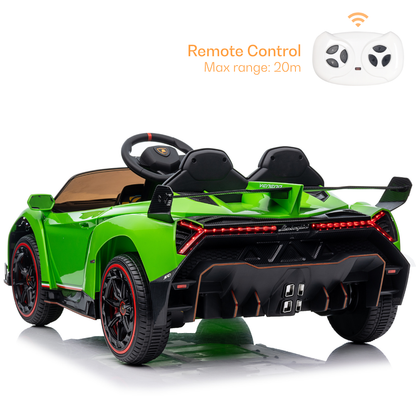 Elektrische kinderauto Lamborghini Veneno 12V groen