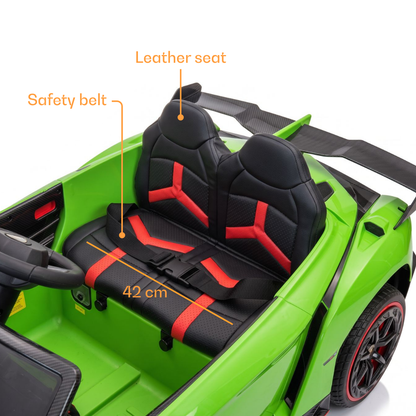 Elektrische kinderauto Lamborghini Veneno 12V groen