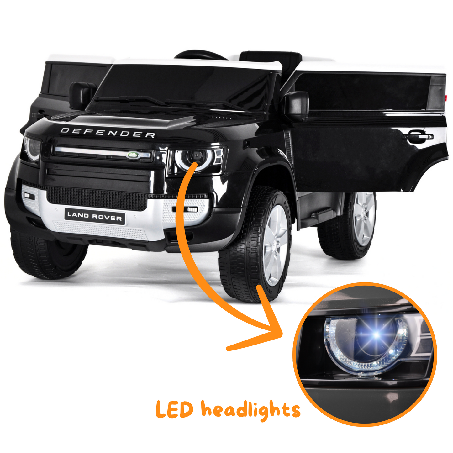 Land Rover Defender 90 - Noir