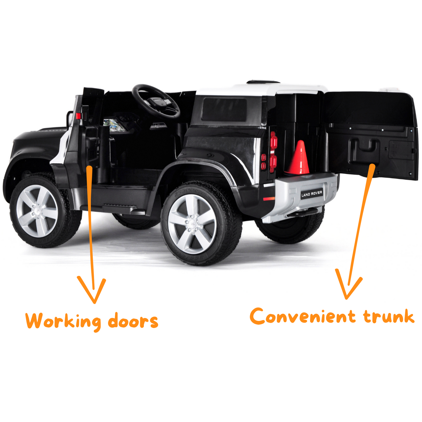 Land Rover Defender 90 - Noir