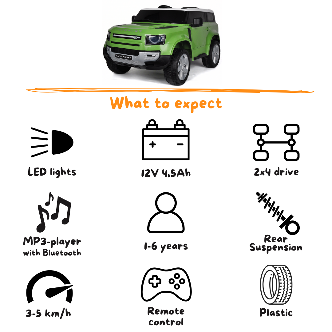 Land Rover Defender 90 - Vert