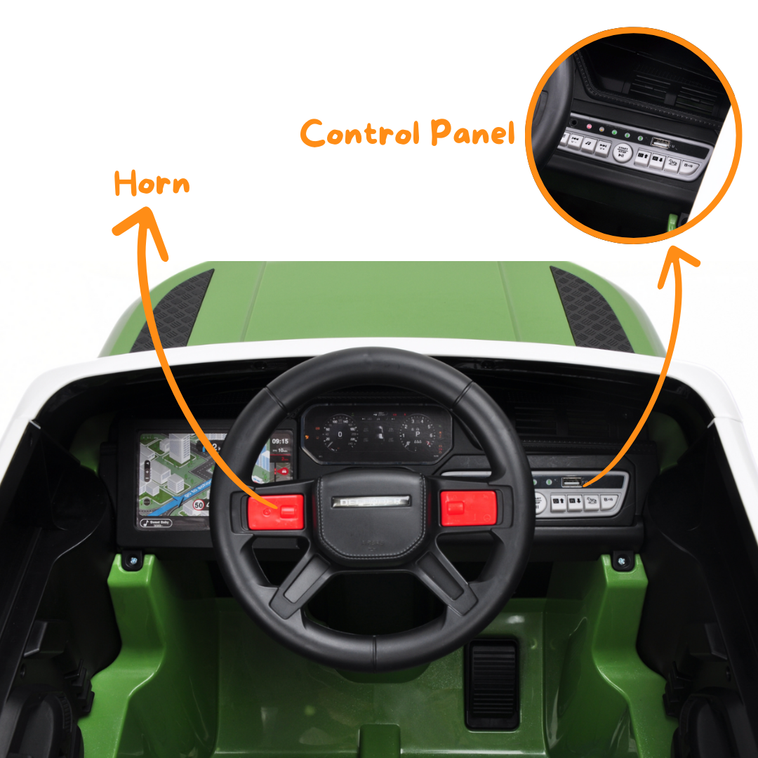 Land Rover Defender 90 - Vert