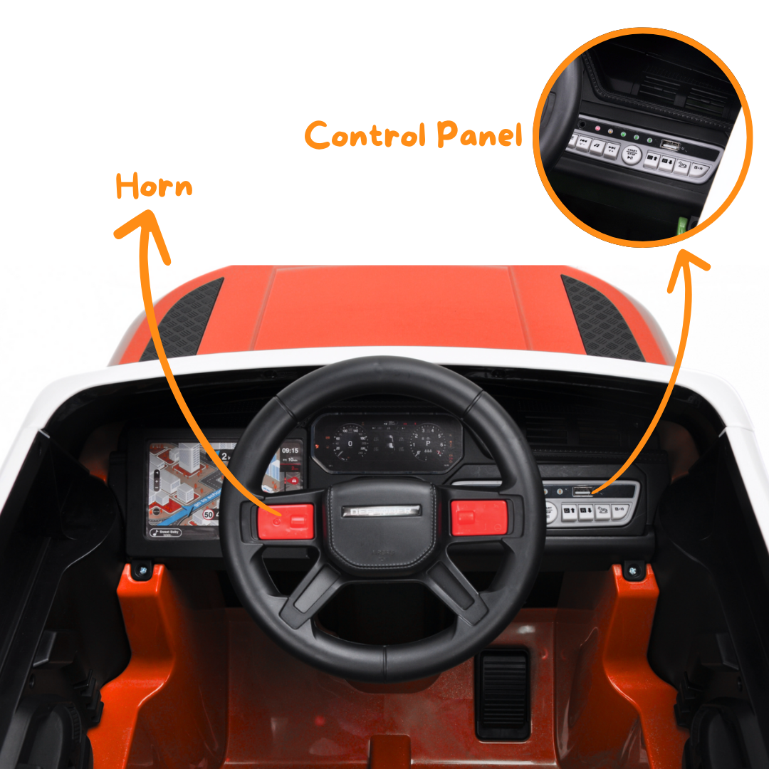 Land Rover Defender 90 - Rood