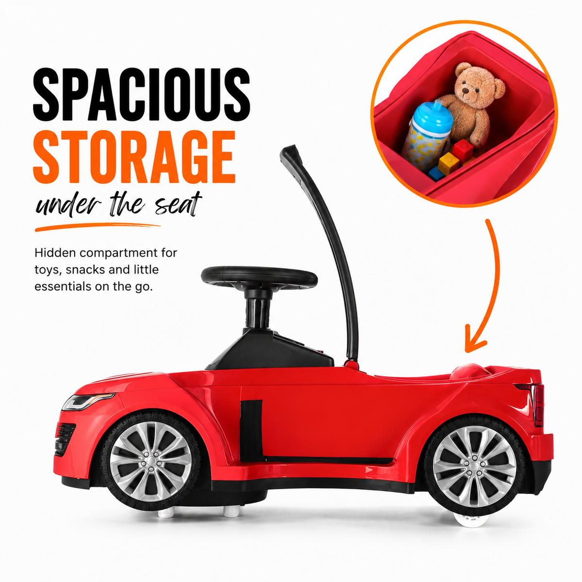 Loopauto Range Rover Vogue rood