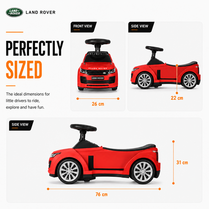 Loopauto Range Rover Vogue rood