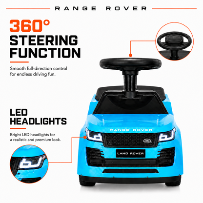 Loopauto Range Rover Vogue blauw