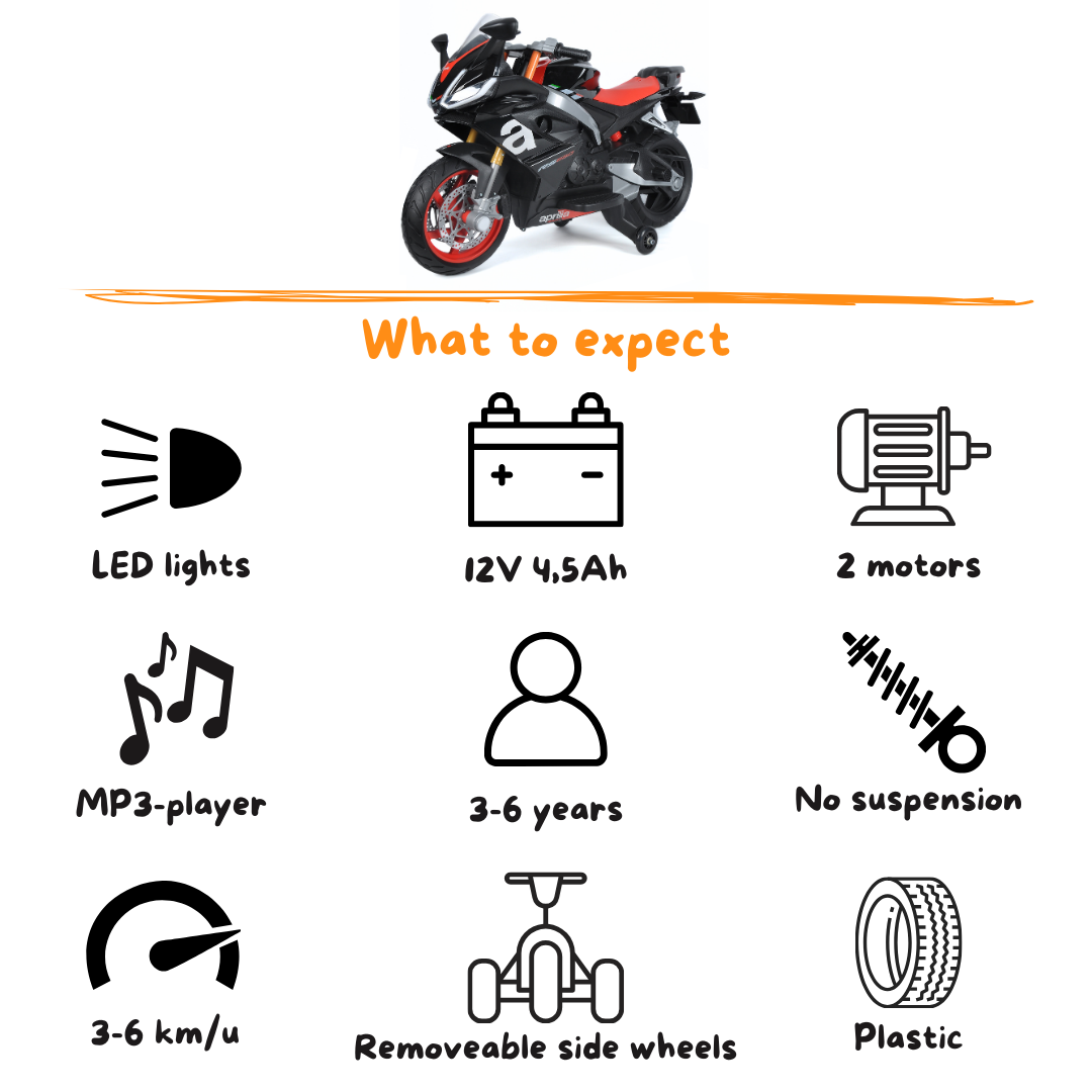 Aprilia RS660 - Rouge