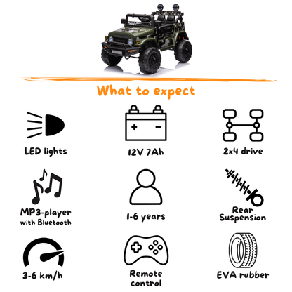 Toyota FJ Cruiser - Groen