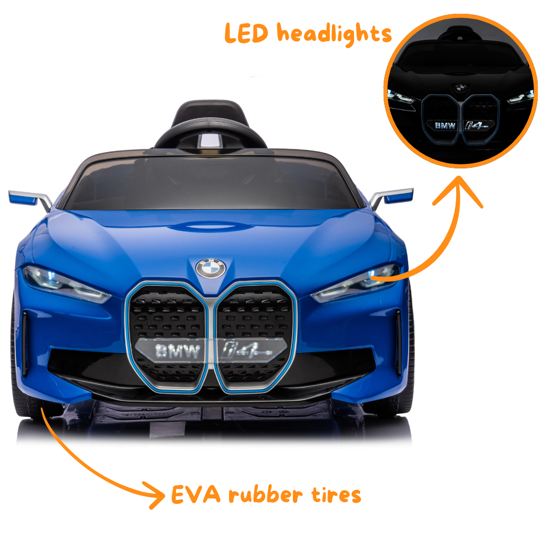 BMW i4 - Blauw