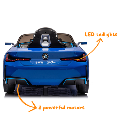 BMW i4 - Blauw