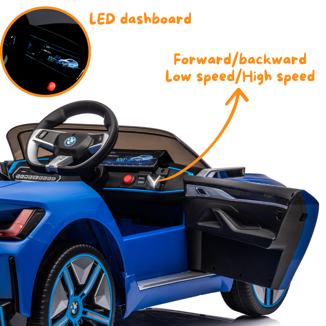 BMW i4 - Blauw