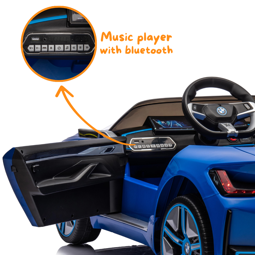 BMW i4 - Blauw