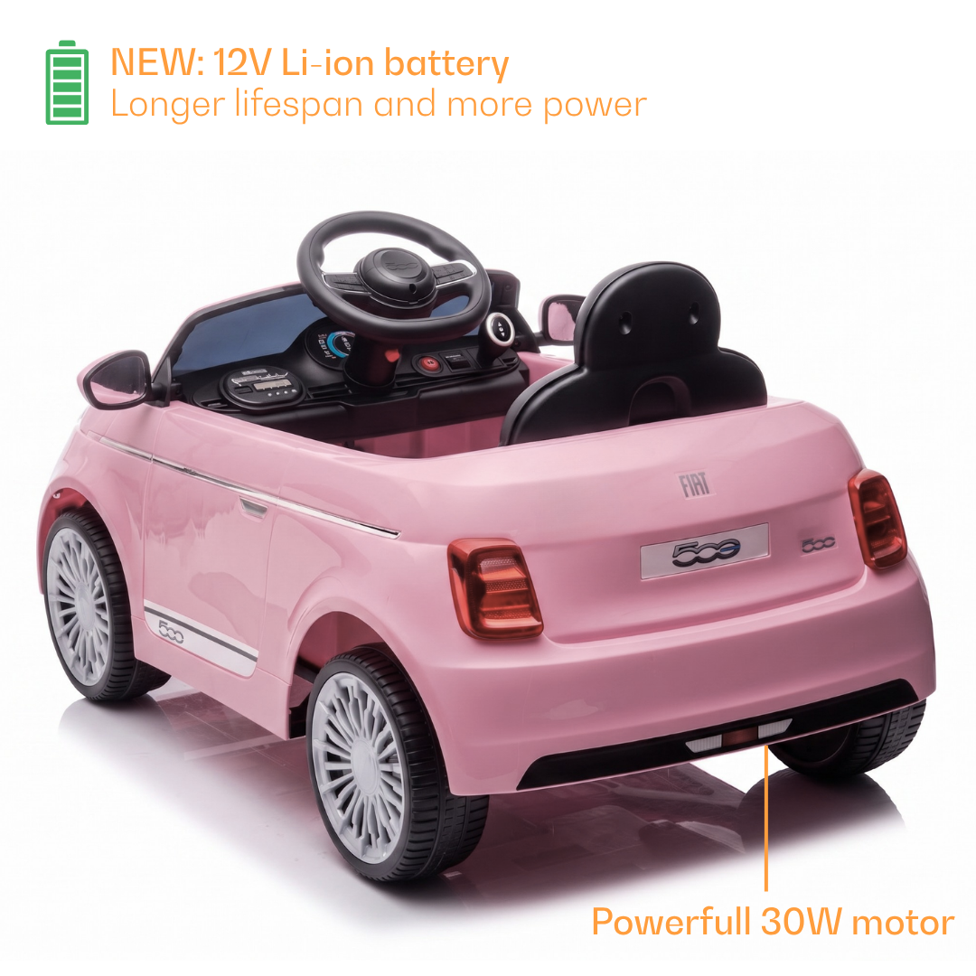 Fiat 500e - Roze