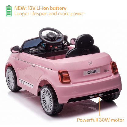 Fiat 500e - Roze
