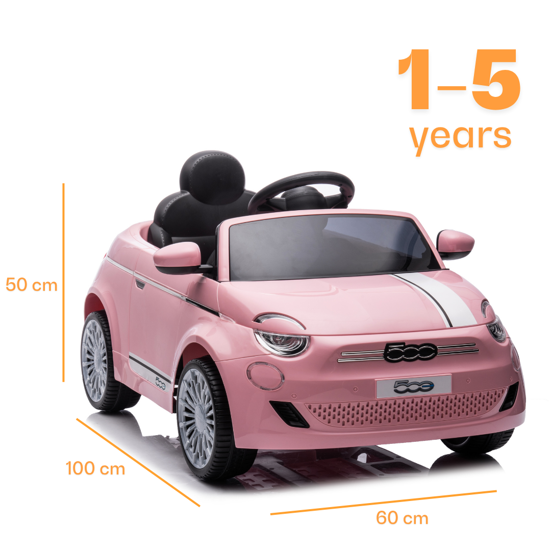 Fiat 500e - Roze