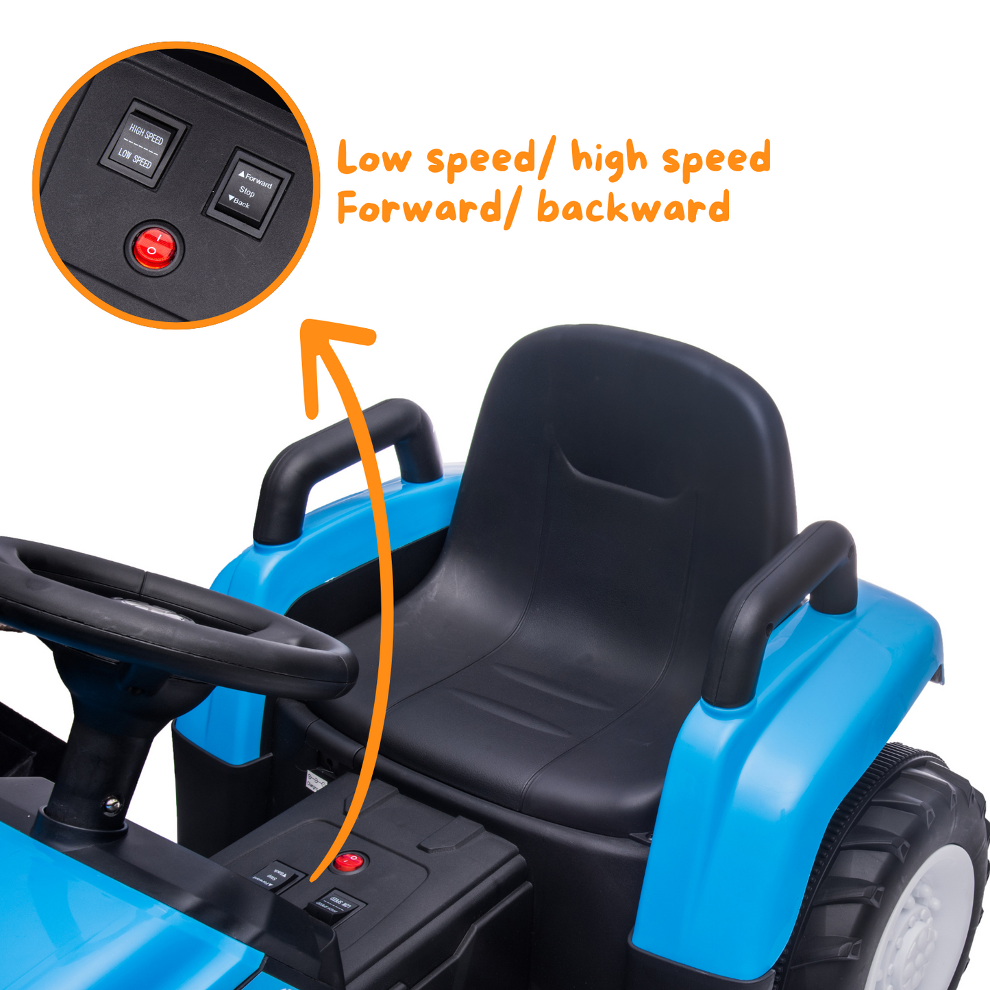 Vrooomy® Tractor T7 - Azul