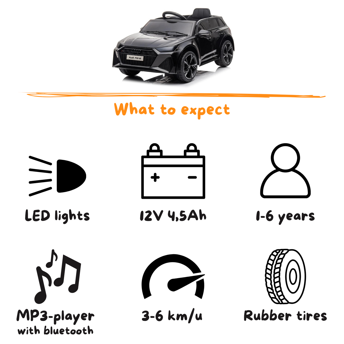 Audi RS6 Performance - Black