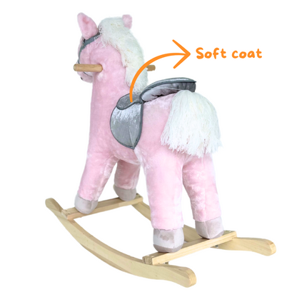 Vrooomy® Rocking Horse - Pink