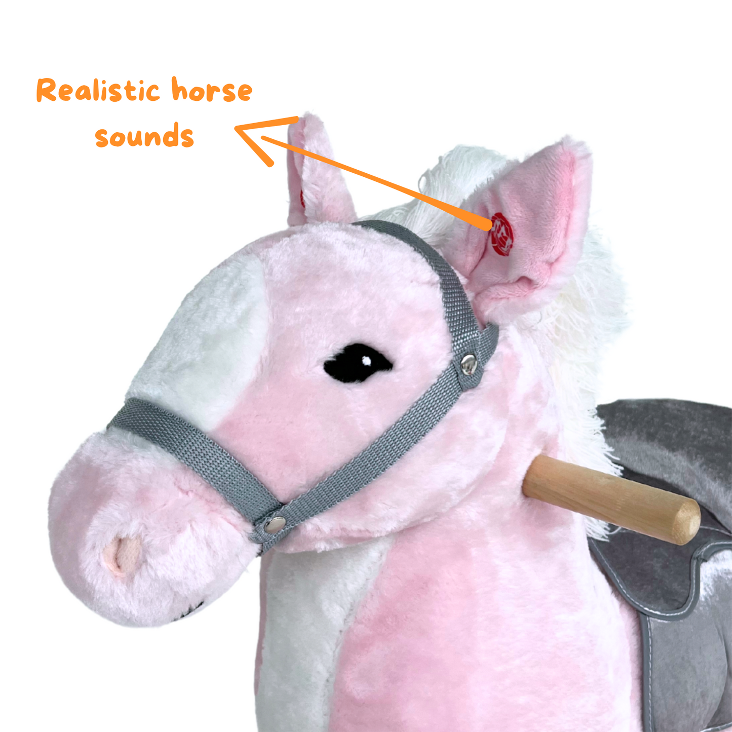 Vrooomy® Rocking Horse - Pink