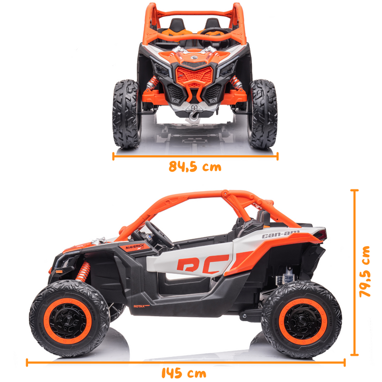 Can-Am Maverick X3 (2-osobowy) - Pomarańczowy