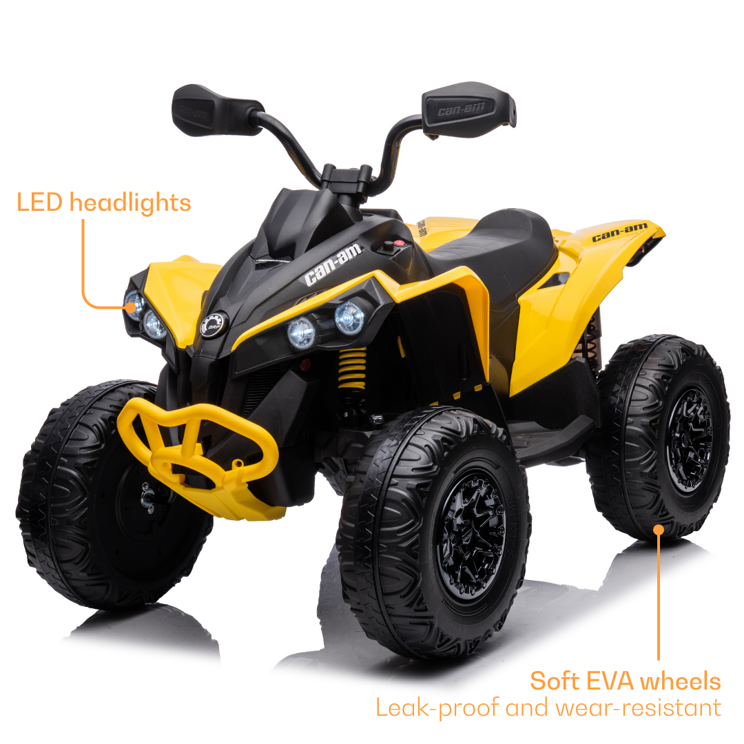 Elektrische Quad Can Am Renegade 850 12V geel