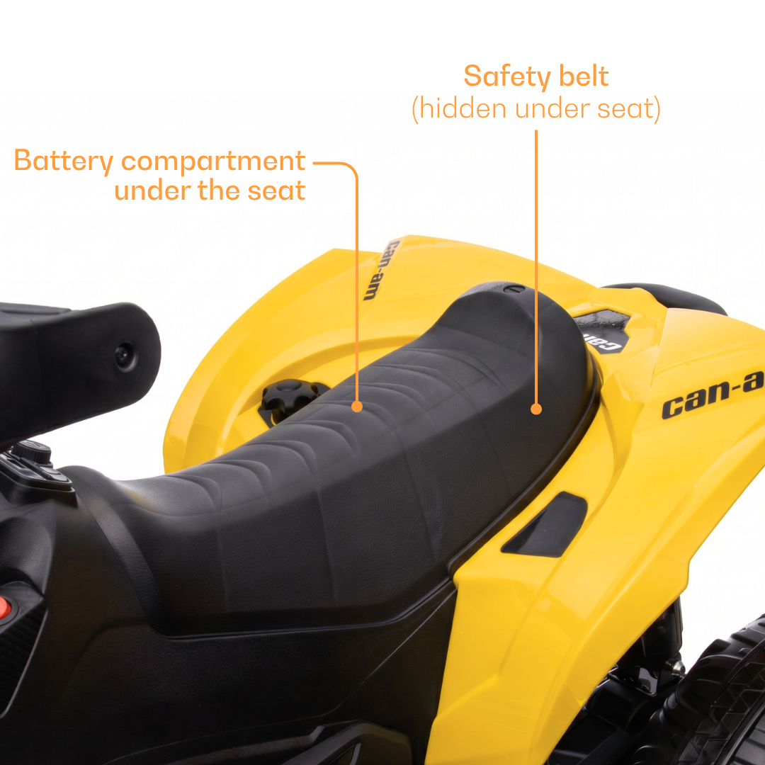 Elektrische Quad Can Am Renegade 850 12V geel