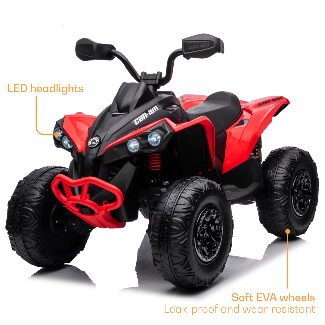 Elektrische Quad Can Am Renegade 850 12V rood