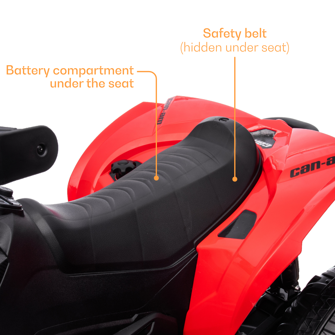 Elektrische Quad Can Am Renegade 850 12V rood