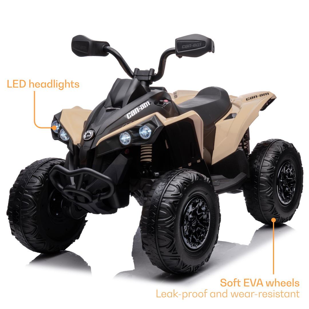 Elektrische Quad Can Am Renegade 850 12V beige