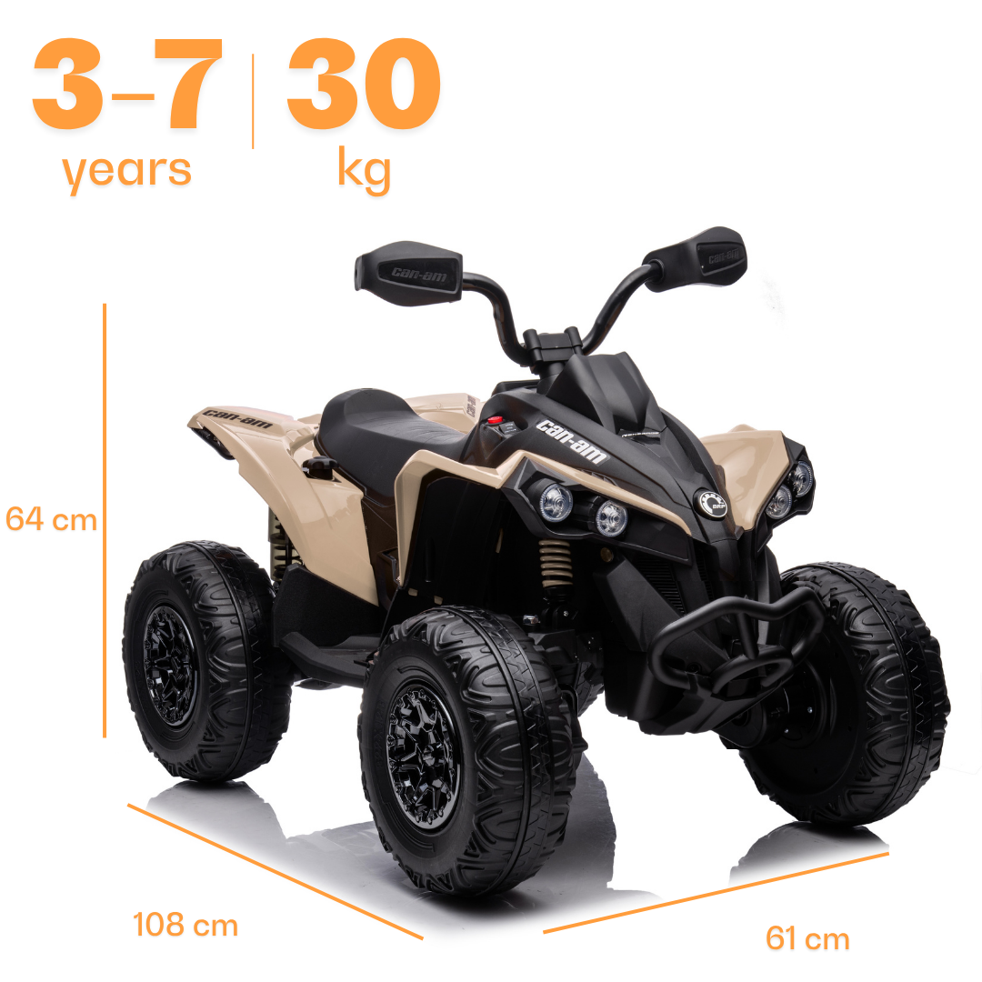 Elektrische Quad Can Am Renegade 850 12V beige
