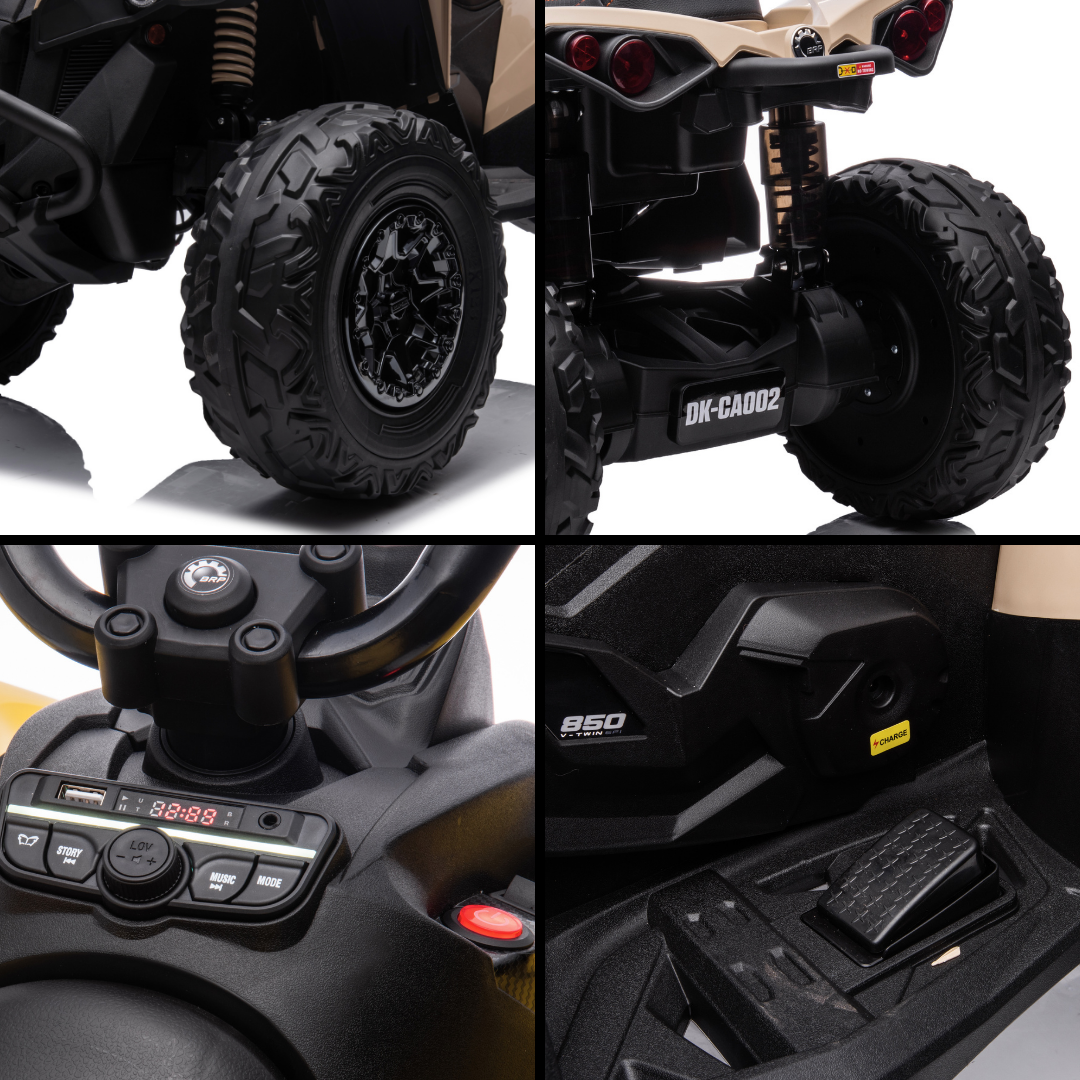 Elektrische Quad Can Am Renegade 850 12V beige