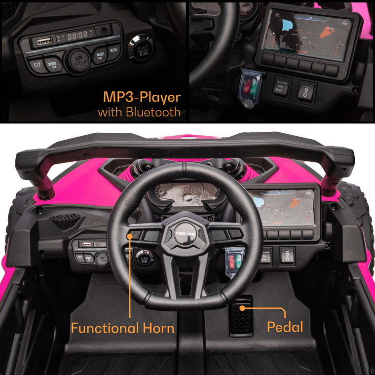 Can-Am Maverick R – Rosa