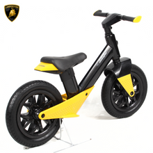 Lamborghini Loopfiets 12" - Geel