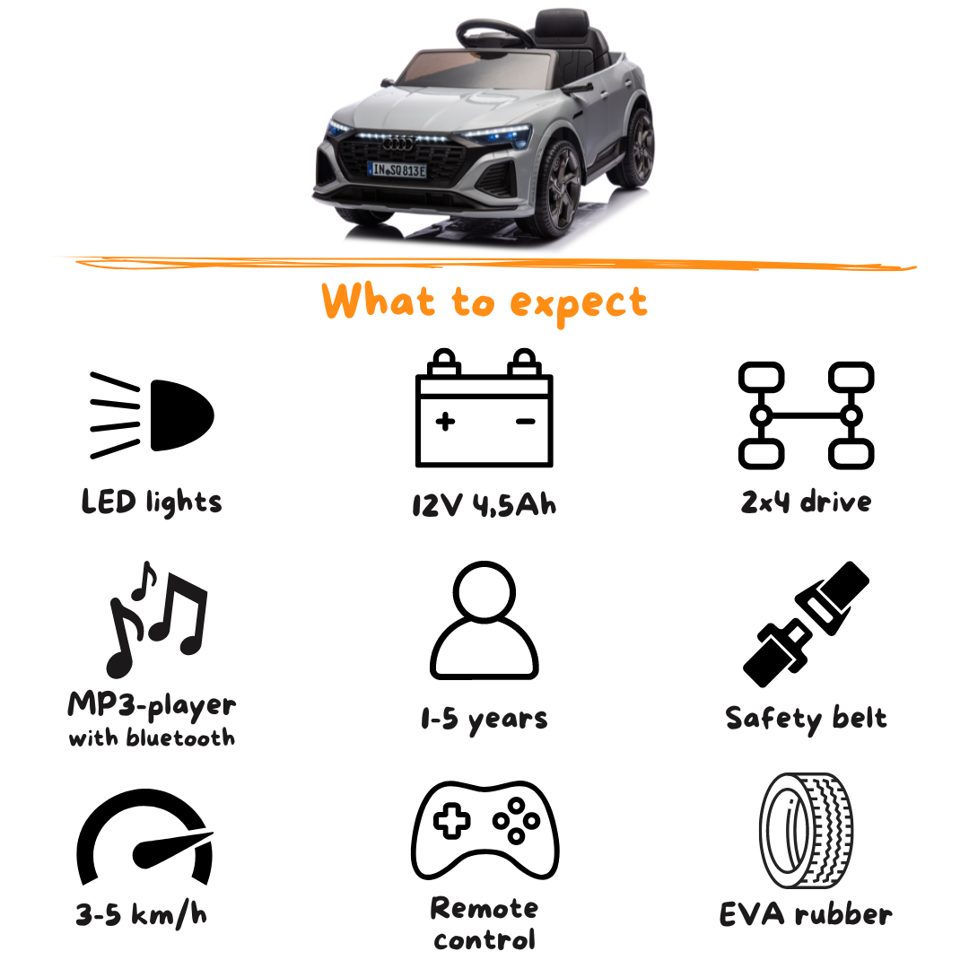 Audi SQ8 e-Tron - Gris