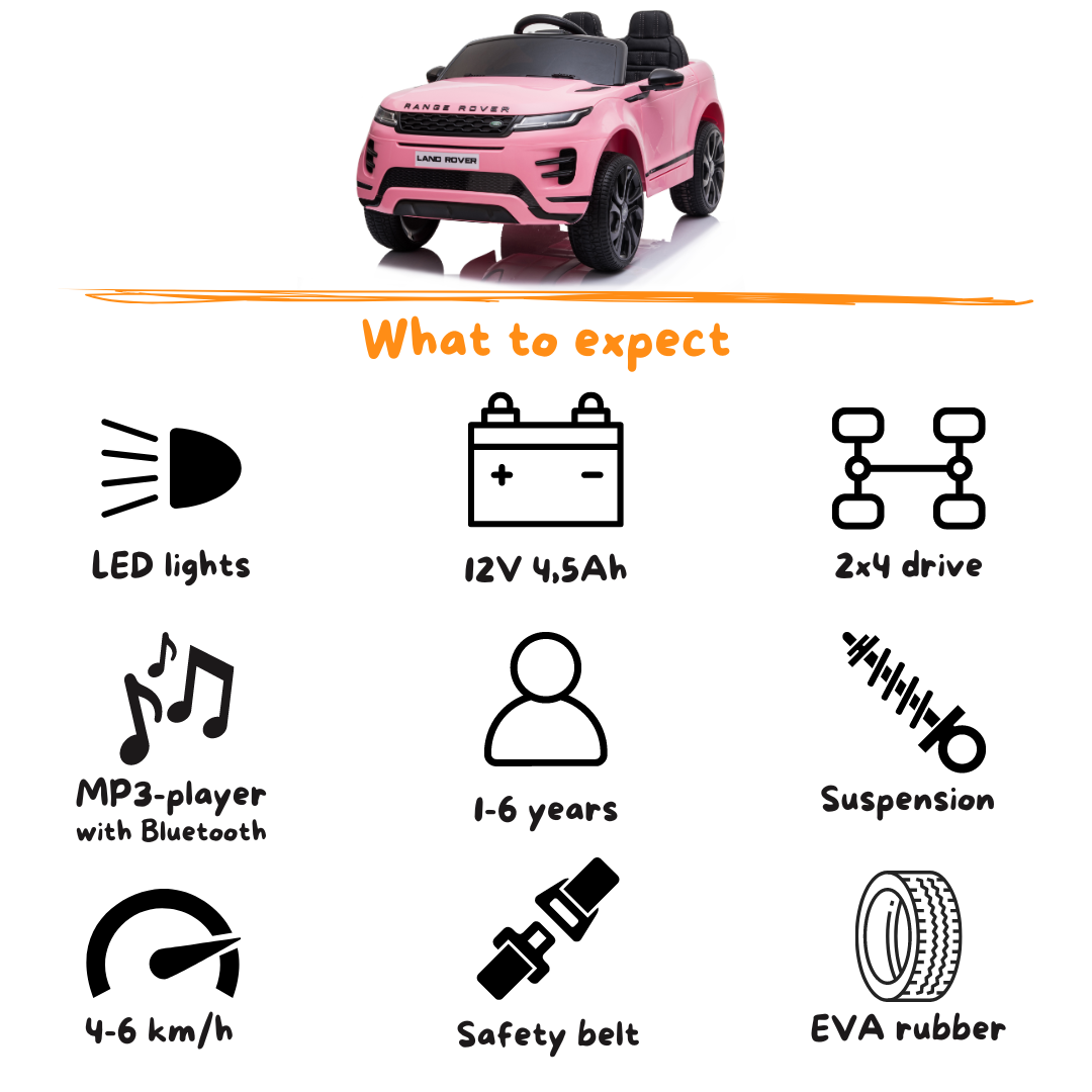 Range Rover Evoque S - Pink