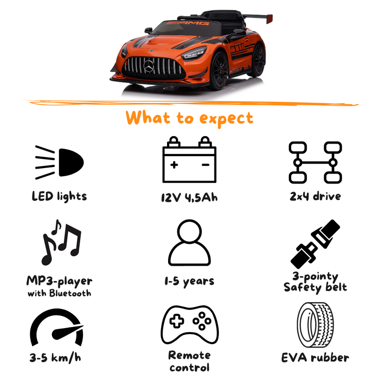 Mercedes-AMG GT3 - Oranje