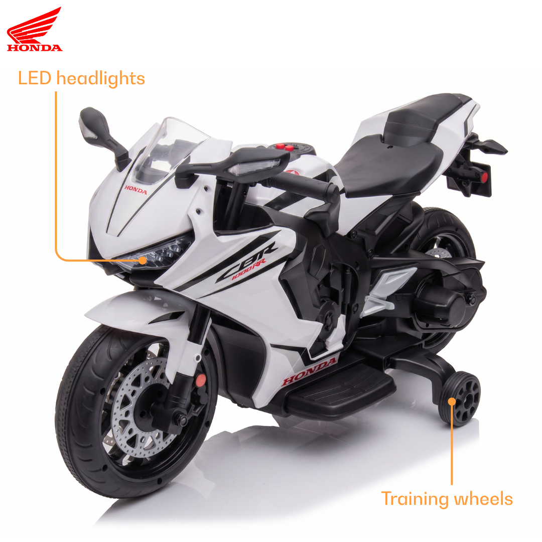 Elektrische Motor Honda CBR1000 RR 12V wit
