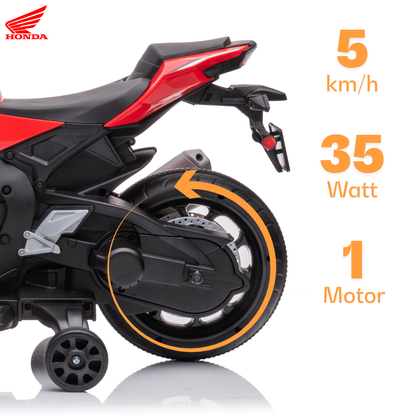 Elektrische Motor Honda CBR1000 RR 12V rood