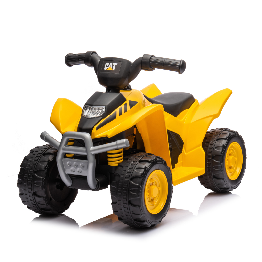 Quad eléctrico CAT amarillo