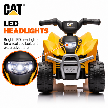 Quad eléctrico CAT amarillo – foto 4