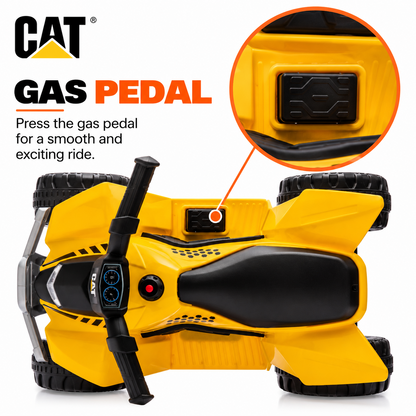 Quad eléctrico CAT amarillo – foto 8