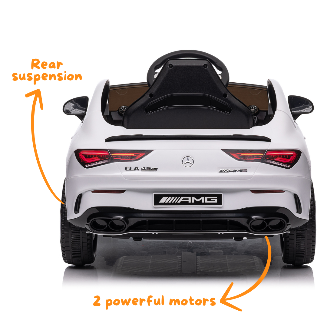 Mercedes-AMG CLA45s – Weiß