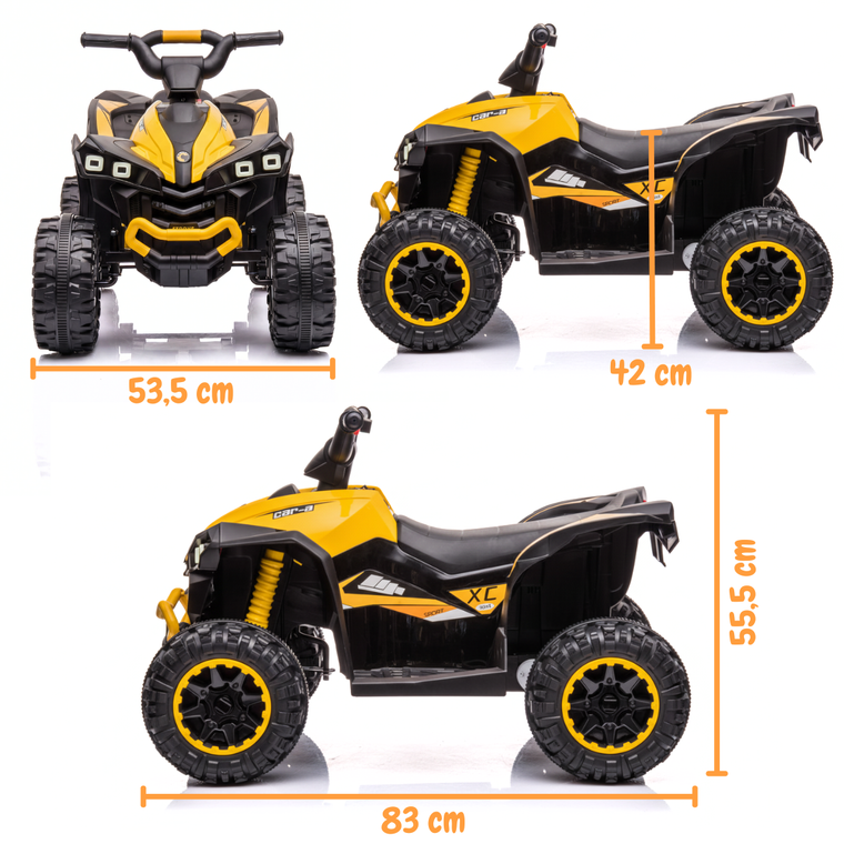 Vrooomy® XC-Sport - Żółty