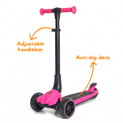 Kick'n'Roll Kids Scooter - Pink