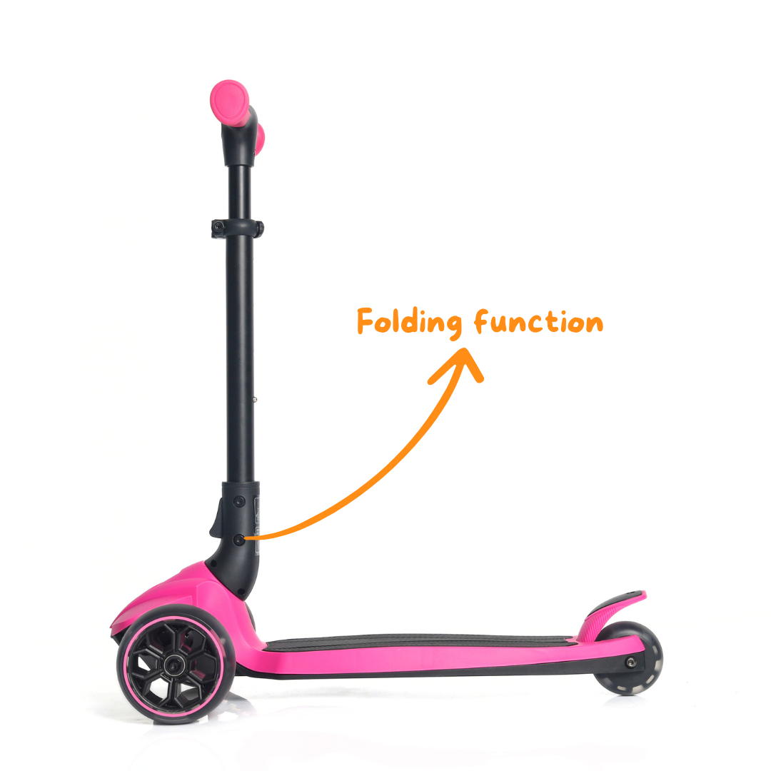 Kick'n'Roll Kids Scooter - Pink
