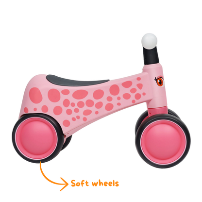 Vrooomy® Mini Loopfiets - Roze