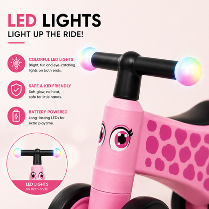 Vrooomy® Mini Loopfiets roze